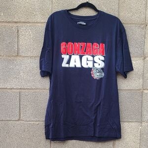 Gonzaga Zags Navy Graphic Tee